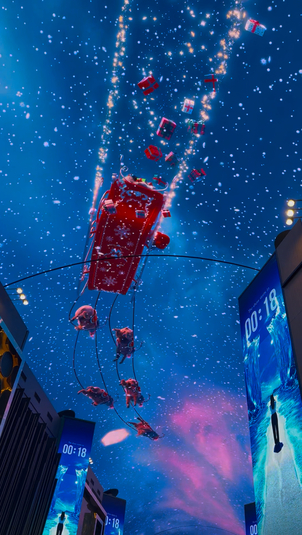 インスパイアオーロラショークリスマスバージョン